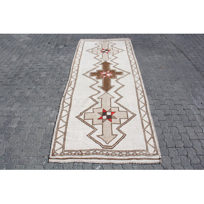 Vintage Turkish Anatolian Rug - Authentic Handmade Artistry Ideal for Home Decorations