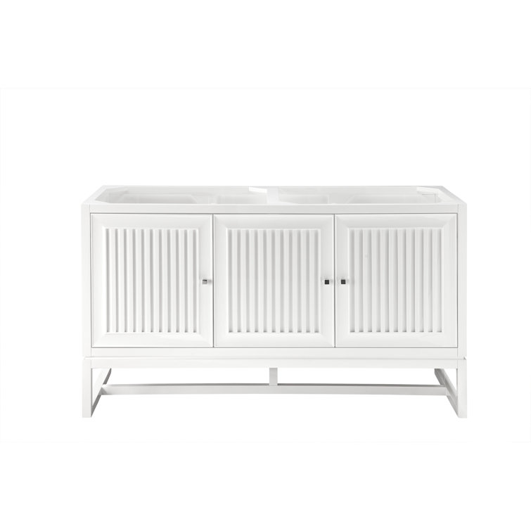 Athens 60'' W Double Bathroom Vanity Base