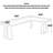 Black Solid Wood L - Desk-59454894