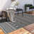Ragin Geometric Cream/Gray/Blue Area Rug-739712677