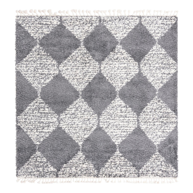 Serenity Shag Geometric Indoor Rug