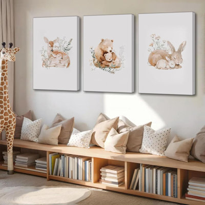 3 Piece Wrapped Canvas Print