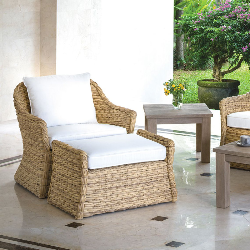 Vero Outdoor Lounge Chair, Perigold Palmetto Verdigris