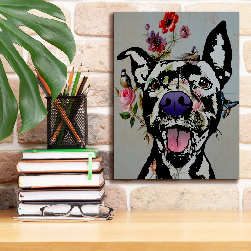 «Northeast» par Dean Russo, art mural sur toile, H 16 po x l 12 po x P 0,75 po