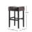 30-inch Leather Backless Bar Stool,Set of 2