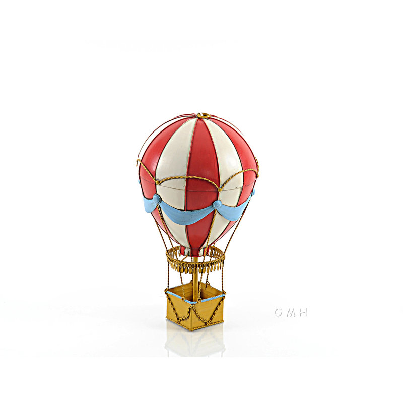 Modèle de ballonnet à air chaud rétro