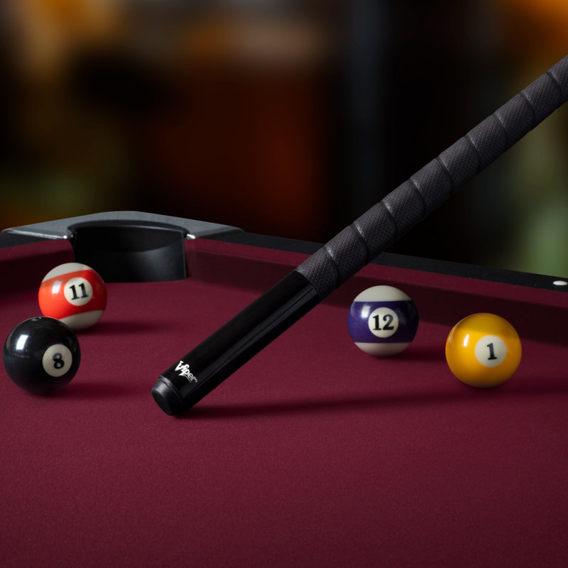 Queues de billard 58,5 "Sure Grip Pro, 1.25, Noir