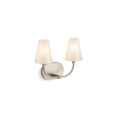 Kohler Kernen 2-Light Armed Sconce