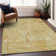 Premium Machine Washable Prisco Gold Rug