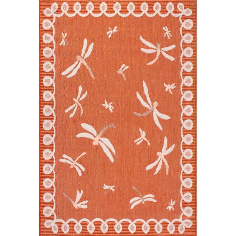 Areena Abstract Indoor / Outdoor Area Rug, Rectangle 80 x 150cm