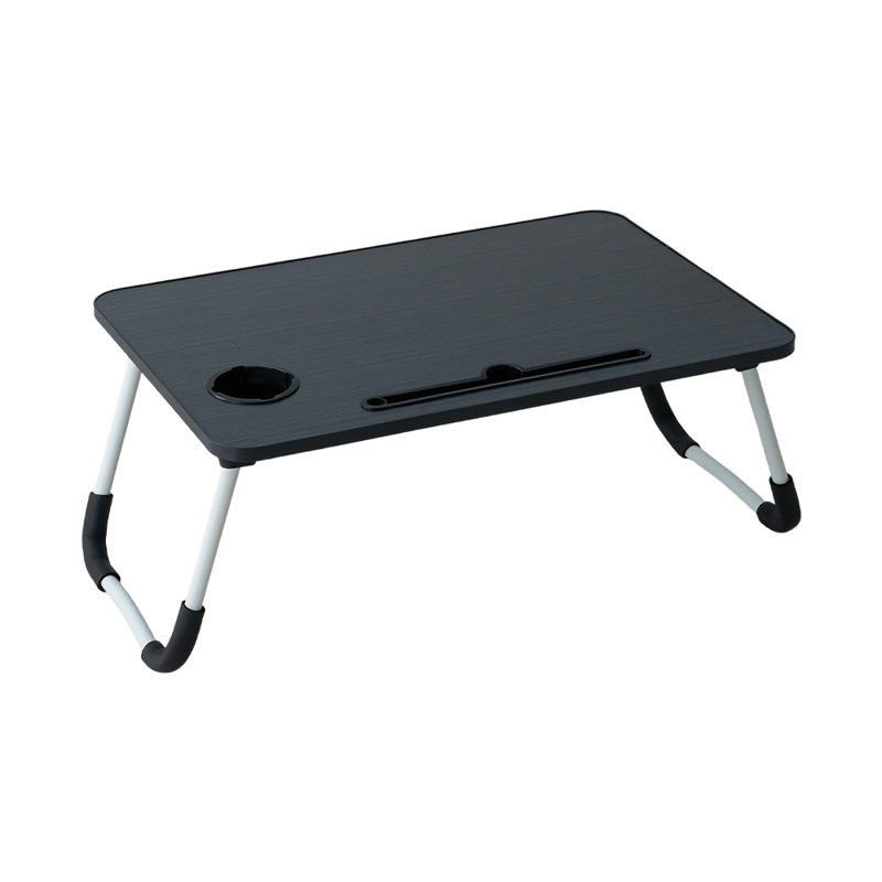 Metal Base Computer Desk, 25.5" H x 60" W x 40" D, Black/White