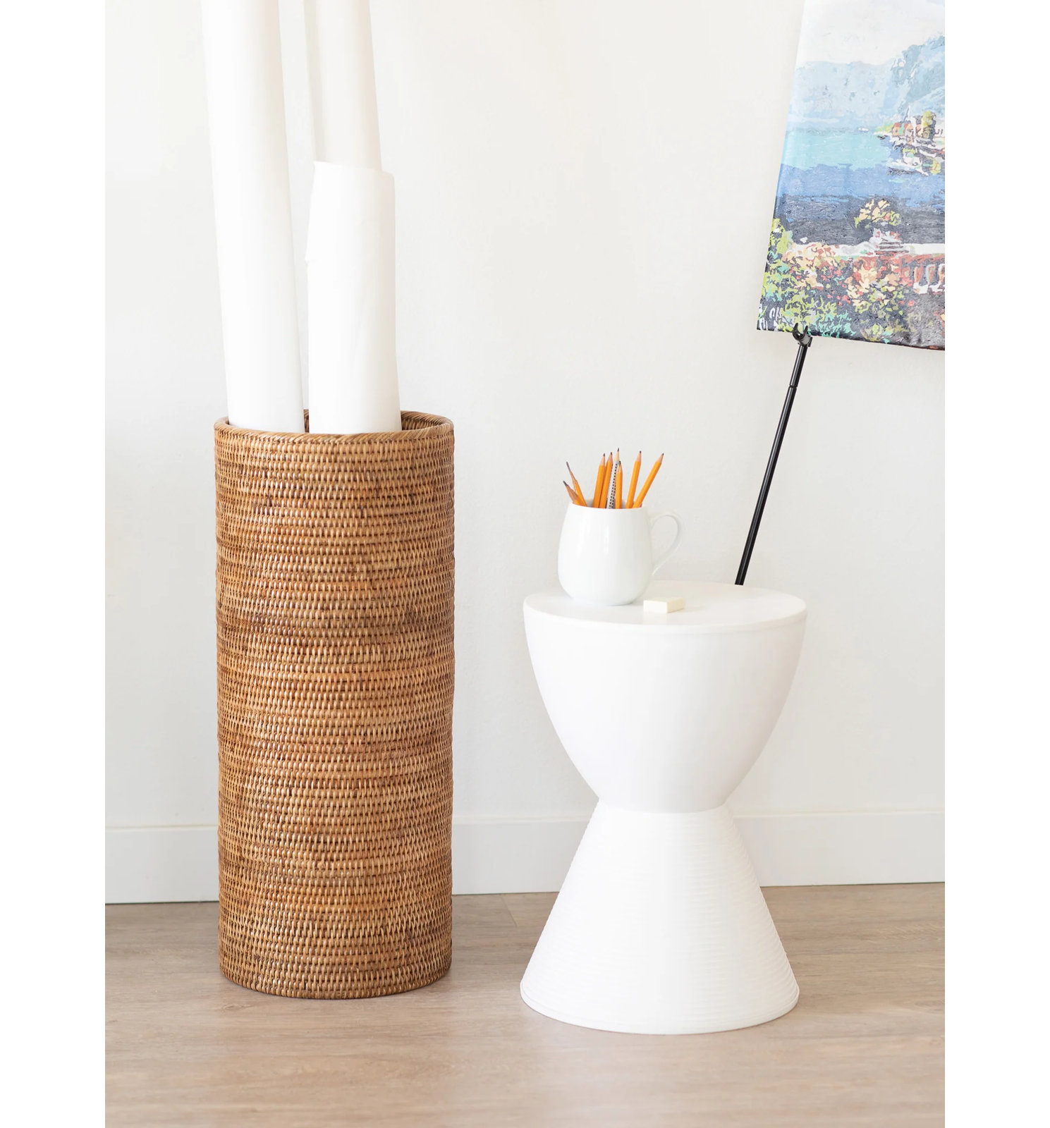 Dormont Coastal Basket 1, Honey Brown