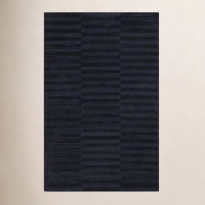 Bunkerville Hand-Woven Striped Rug