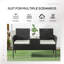 Chaise de patio avec coussins Bromelaid-1167346621