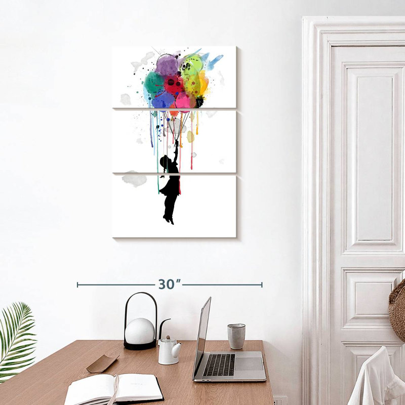 Leisha Drips Balloon, 32" H x 20" W