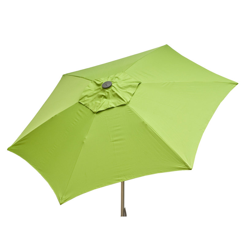 Parasol de marché en aluminium 8,5 pi, Lime