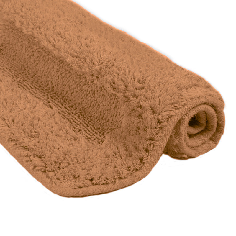 Glean Non-Slip Bath Rug, Coffee