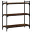 Aaleigha 86cm H x 30cm W Metal Standard Bookcase-1989771693-1989771696