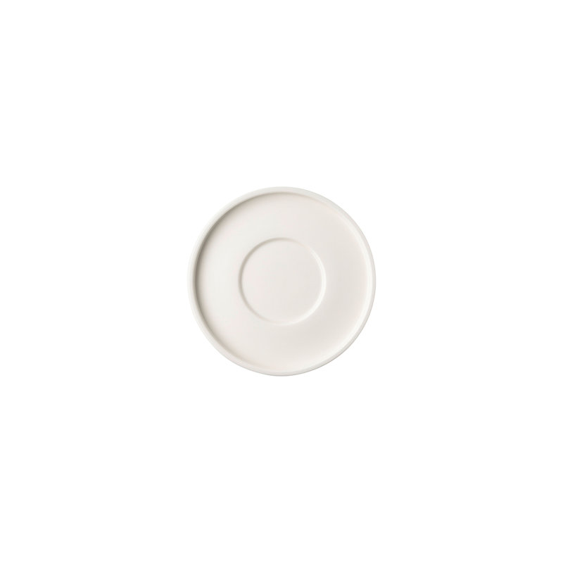 Bloom - Espresso Saucer 5 In Snow, Snow