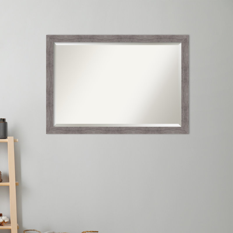 Eliakim Flat Wall Mirror, 27.38" x 39.38"