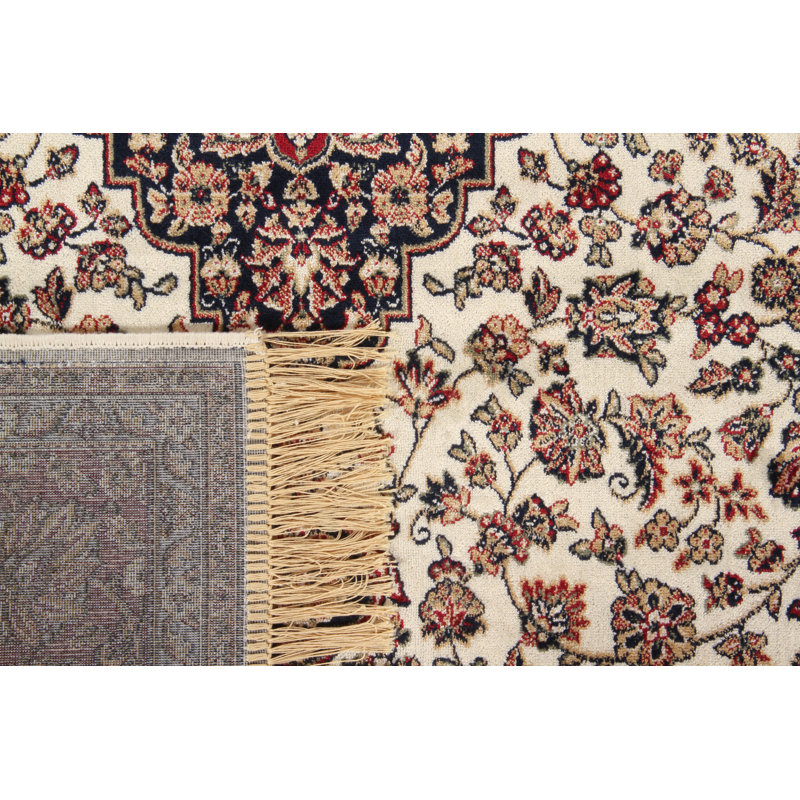 Fara Medallion Oriental Area Rug, Rectangle 200 x 290cm