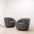 Colin Upholstered Swivel Barrel Chair-98407201