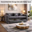 5 Seater Velvet Sofa