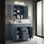 Ensemble de meuble-lavabo 35 po avec armoire à miroir, tiroirs à fermeture en douceur et rangement triple-1238148518-1238148517