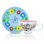 Handmade Ceramic Porcelain Teacup and Saucer