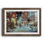 Paris Paris par J Paul - reproduction d'art sur papier encadrée-404890843-404890842