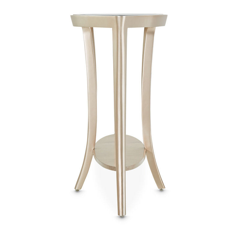 Malibu Crest 61'' W Glass Console Table