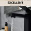 Robinet cascade de salle de bain en noir mat, fixation sur le comptoir, un trou, poignée simple, bonde escamotable, conduites d'alimentation, style, forme géométrique, côté, valve à cartouche, robinet accessoire moderne, noir mat,