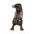 18" Cheviot Bronze Dog, 6"H, Perfect for Decor - 18" x 4" x 6"