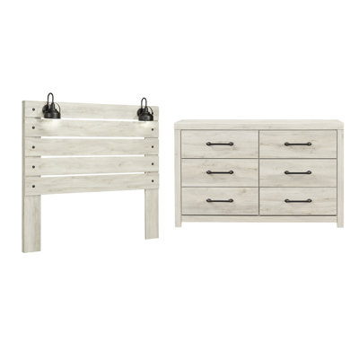 Ensemble de commode 2 pièces Kalayiah