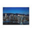 «Vancouver Night Skyline», œuvre d'art sur toile à couper le souffle-812151445