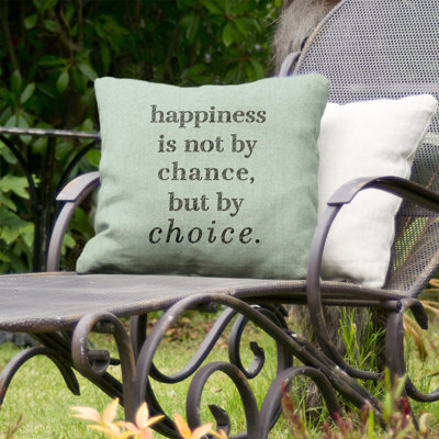 Coussin décoratif intérieur / extérieur Happiness