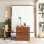 Lit escamotable double avec bureau pliable-1973259240