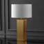 Lampe de table carrée en métal Dover