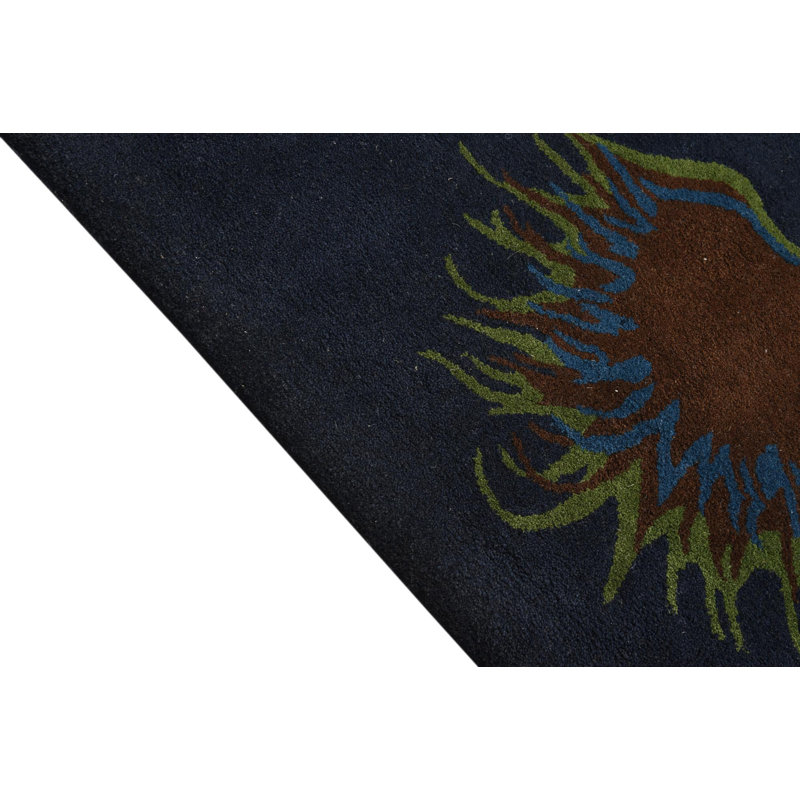 Tapis bleu marine 8 pi Powley