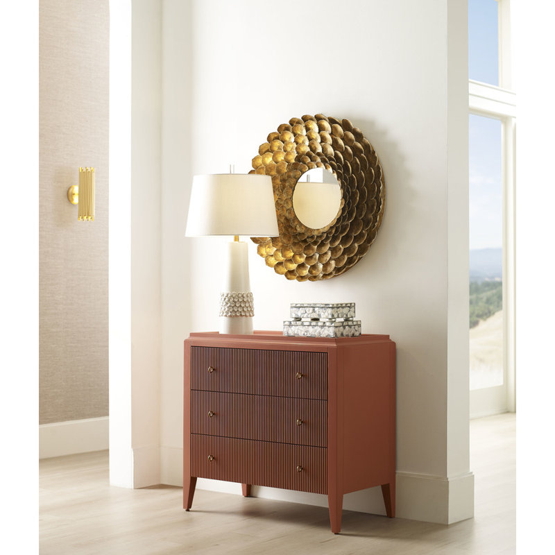 Promenea Round Metal Wall Mirror, 24" x 24"