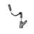 Pull-Down Bathroom Sink Faucet With Three Water Modes, Gunmetal Black-121292168