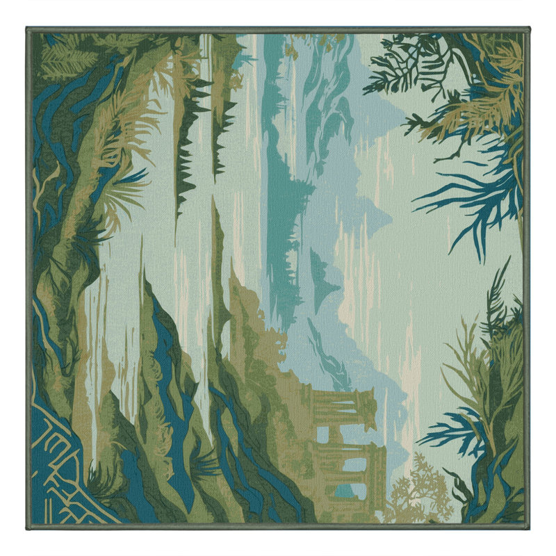 Courage Insignia Rug, Square 6'