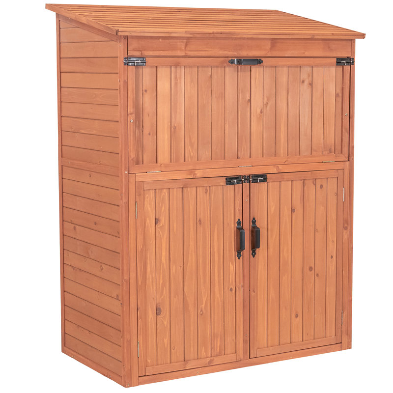Remise en bois massif l 4 pi x P 2 pi