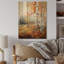 Birch Woods, tapisserie d'automne, impression sur bois-1433926127
