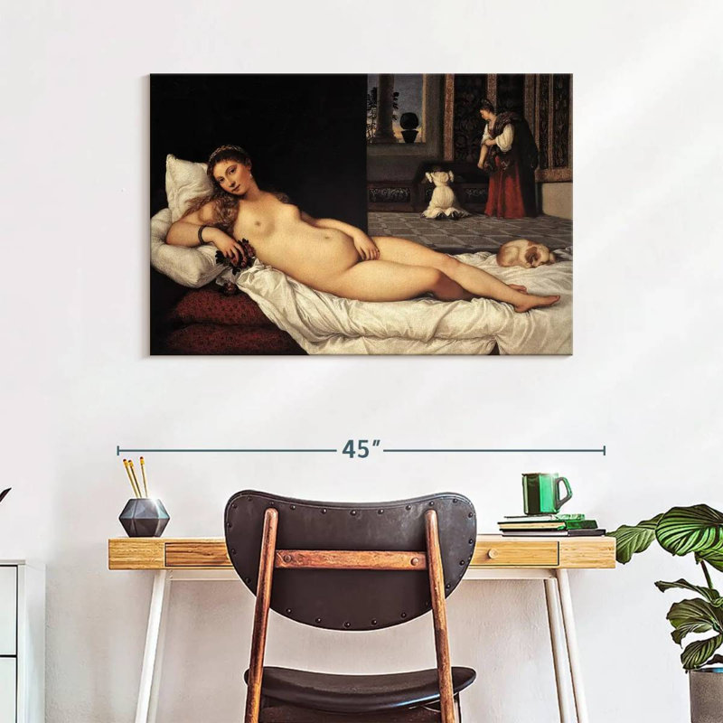 Vénus d'Urbino, H 26 po x l 39 po