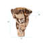 Teresina Gold Aluminum Vessel- Tall