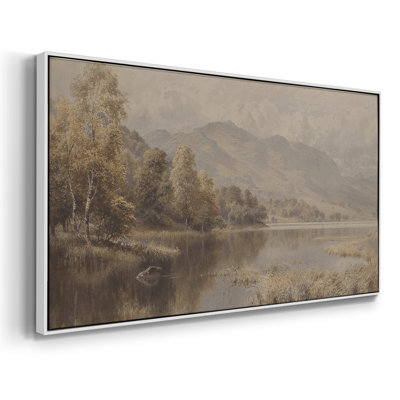 Série paysage-DCCIV- Toile tendue avec châssis tendue, prête à être accrochée
