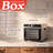 Gourmia 6 Tray Digital Food Dehydrator with 360° Airflow, Glass Door, Stainless Steel Trays, Timer & Temperature Control