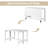 Charming Farmhouse-Style Extendable Dining Table For Versatile Spaces