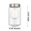 Plafonnier encastré 1 lumière 6,25 po Heffron-1859473985-1859473984